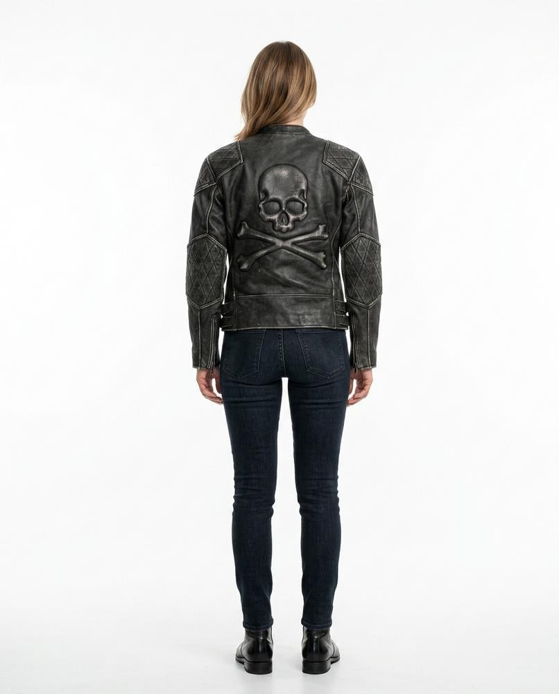 Cloppenburg Mode - Zefuk | Geprägt Gesteppt Lederjacke Herren