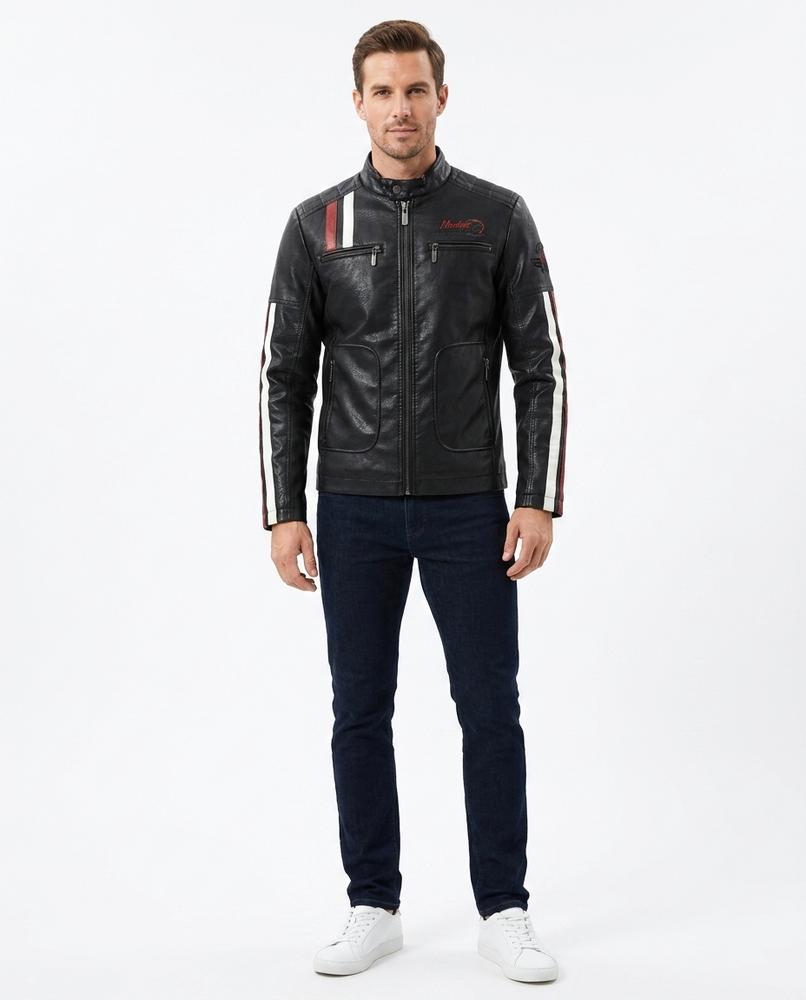 Cloppenburg Mode - Notid | Gestreifte Bestickte Jacke Herren