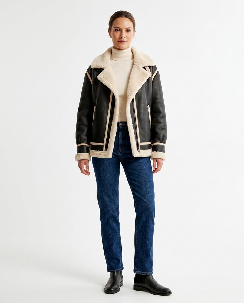 Cloppenburg Mode - Zelak | Gefütterte Lederimitat Jacke Unisex