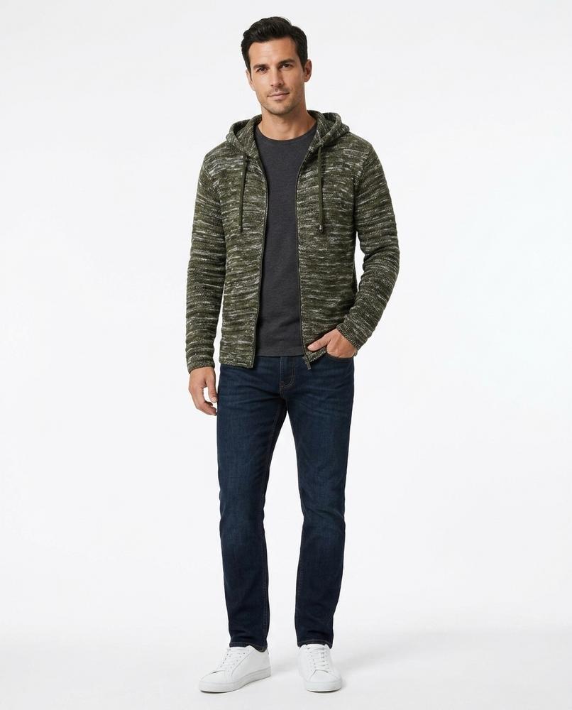 Cloppenburg Mode - Nidid | Meliert Gerippt Strickjacke Herren