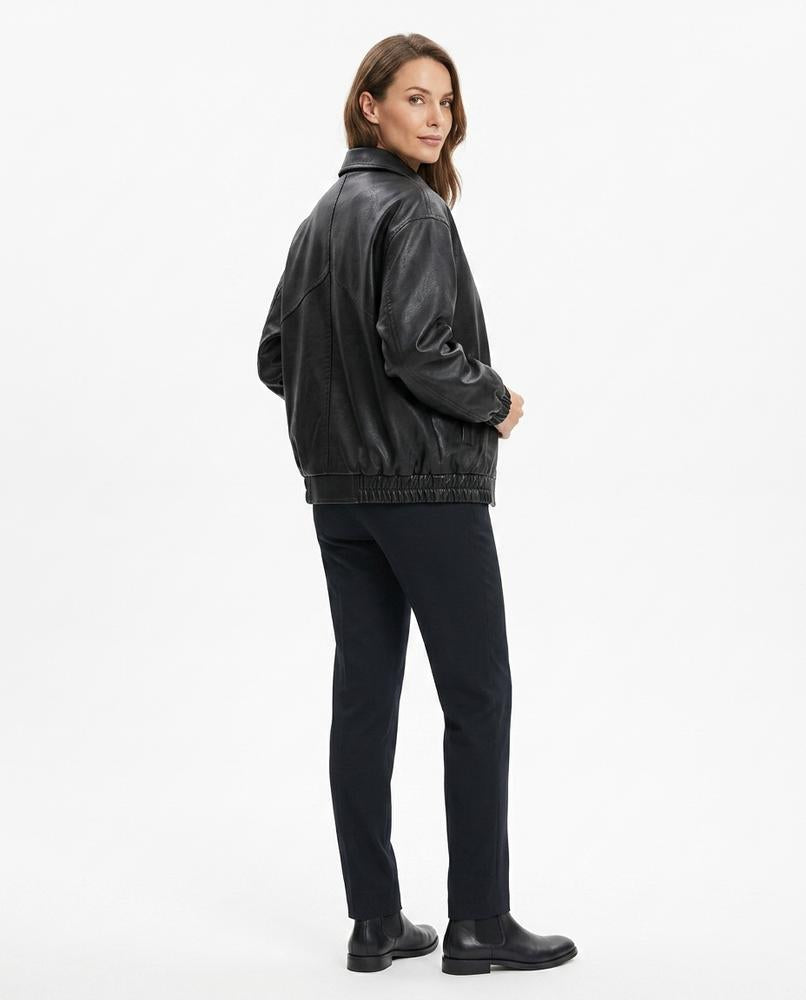 Cloppenburg Mode - Napom | Lederoptik Oversized Jacke Unisex