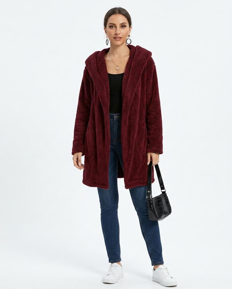 Cloppenburg Mode - Rilim | Offener Teddy Mantel Damen