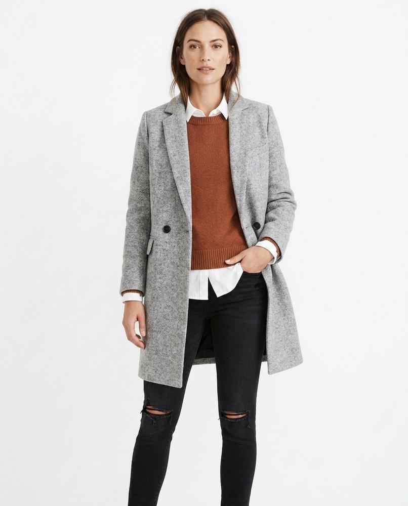 Cloppenburg Mode - Mafad | Meliert Einreihig Mantel Damen