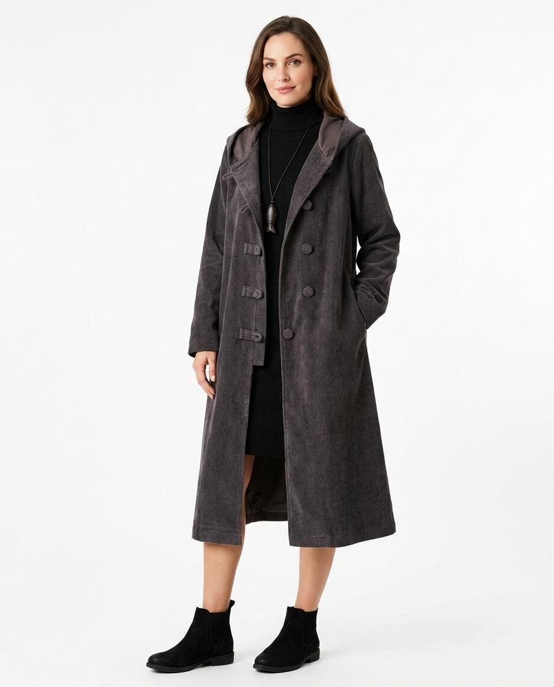 Cloppenburg Mode - Duhid | Cord Kapuzen Mantel Damen