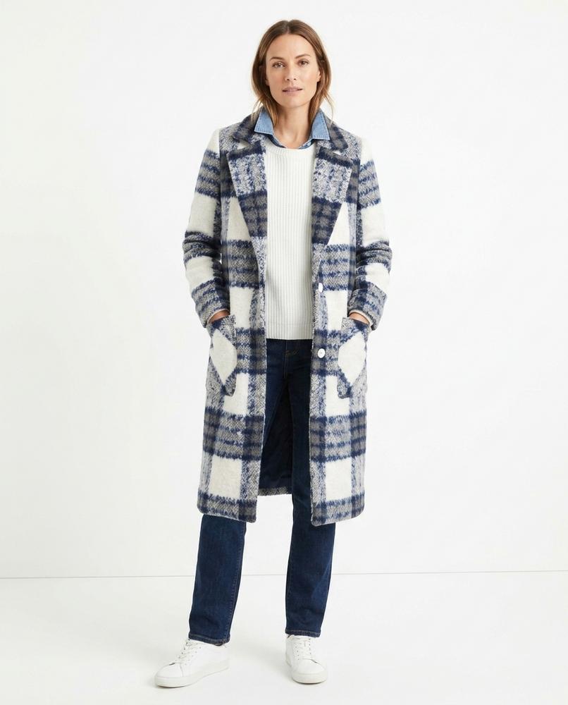 Cloppenburg Mode - Rigut | Karierter Strukturierter Mantel Damen