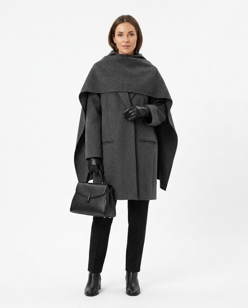 Cloppenburg Mode - Salos | Drapierter Zweireihiger Mantel Damen
