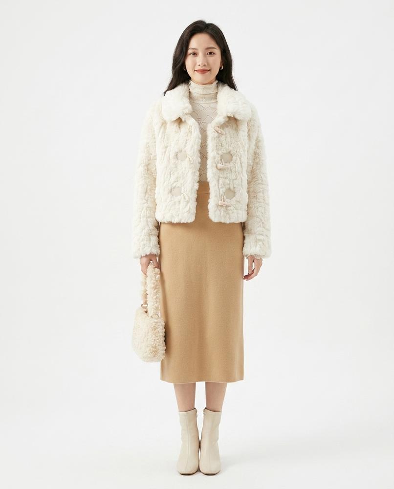Cloppenburg Mode - Metin | Plüschig Kurzgeschnitten Jacke Damen