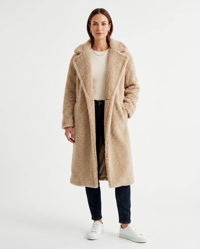 Cloppenburg Mode - Riwid | Gefütterter Strukturierter Mantel Damen