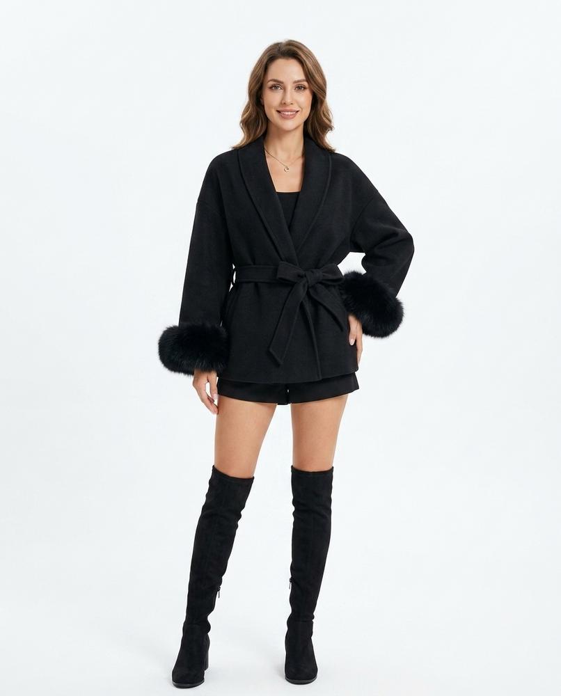 Cloppenburg Mode - Nukos | Gegürtet Kurzgeschnitten Mantel Damen
