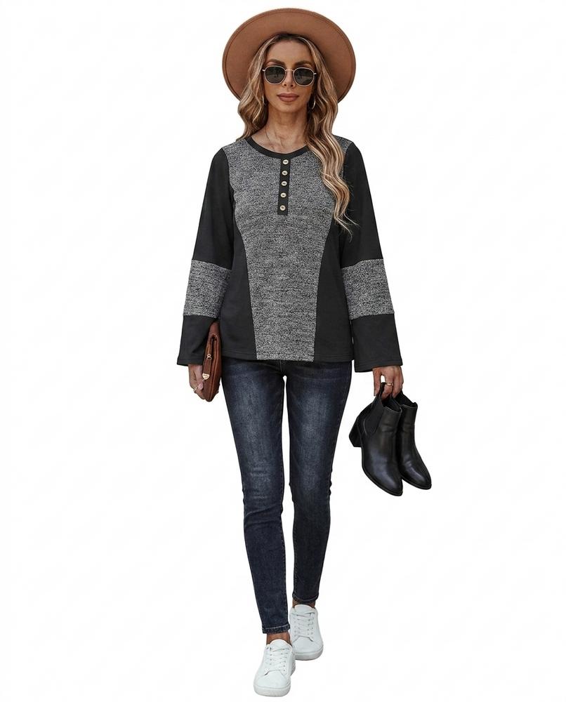 Cloppenburg Mode - Yawas | Zweifarbiges Strukturiertes Shirt Damen