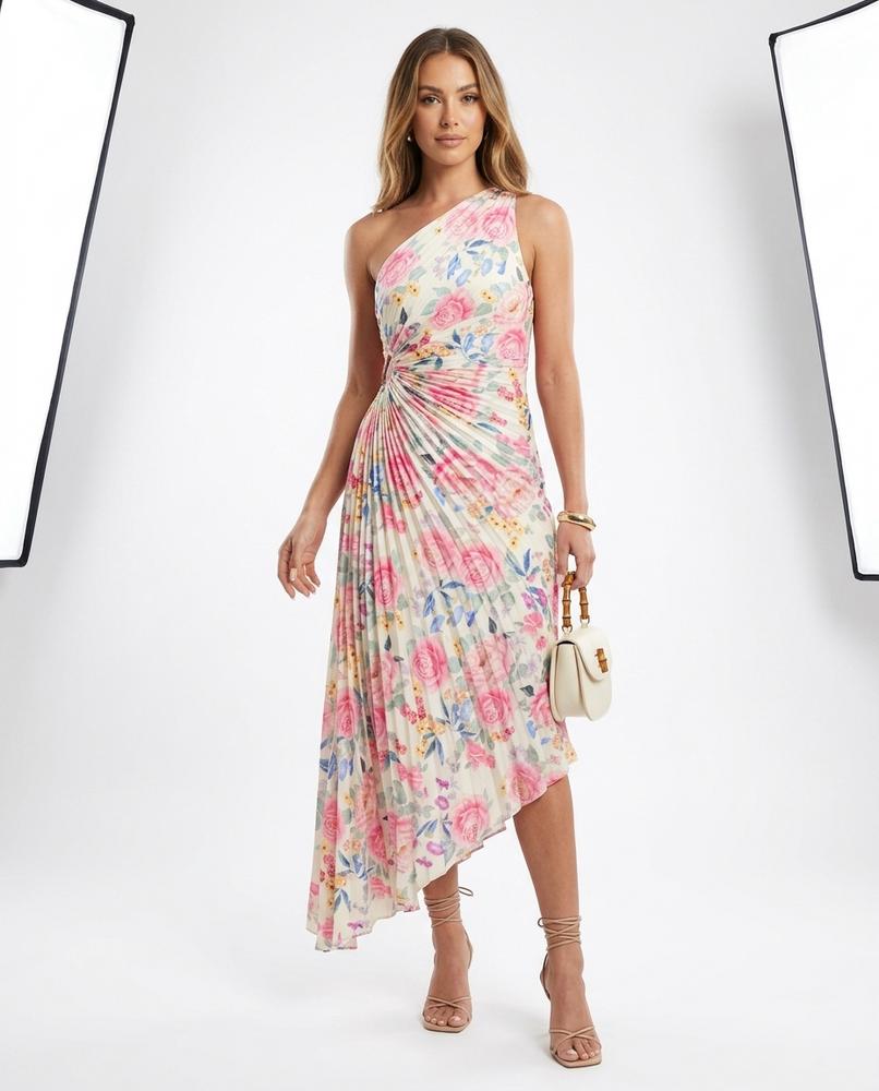 Cloppenburg Mode - Lotov | Einschultrig Asymmetrisch Kleid Damen
