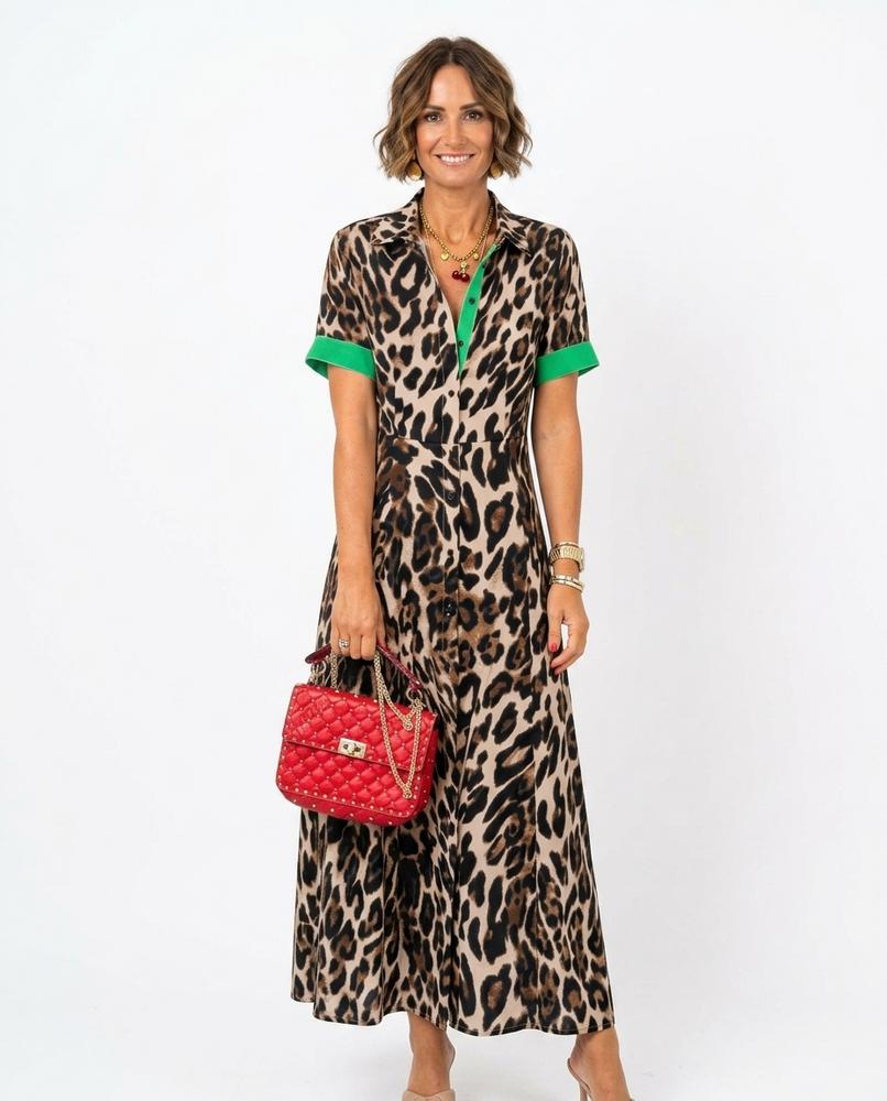 Cloppenburg Mode - Tigis | Kurzärmliges Gemustertes Kleid Damen