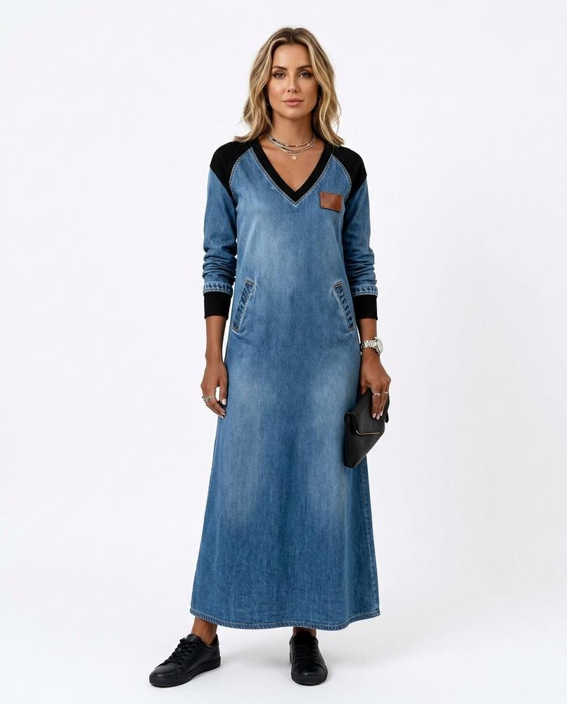 Cloppenburg Mode - Notot | Langärmliges Denim Kleid Damen