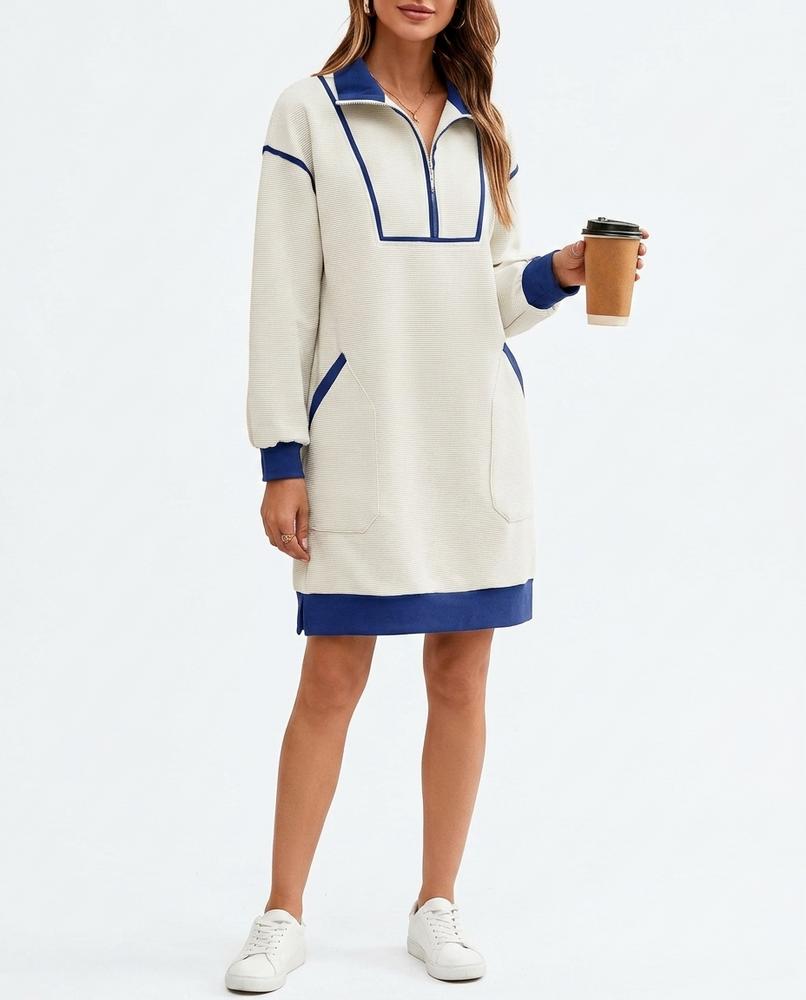 Cloppenburg Mode - Koses | Zweifarbiges Gerade Geschnittenes Kleid Damen