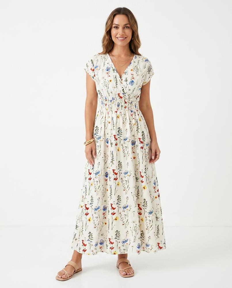 Cloppenburg Mode - Cevis | Geblümt Tailliert Kleid Damen