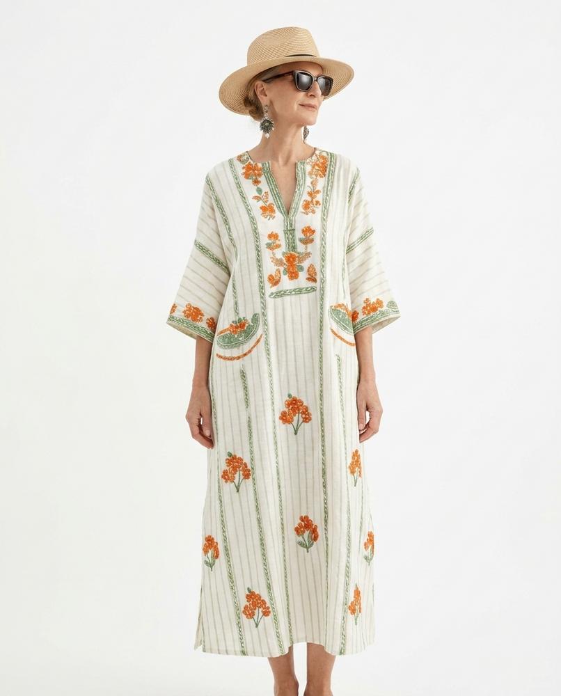 Cloppenburg Mode - Kotun | Bestickt Gestreift Kleid Damen