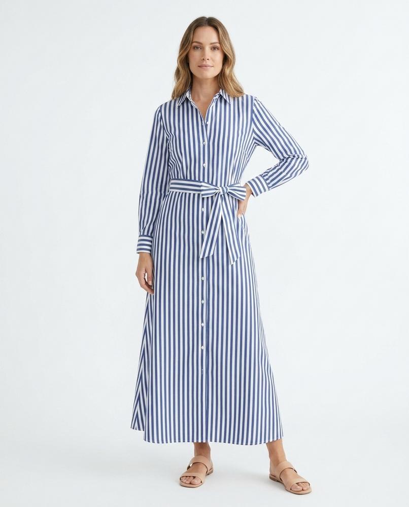 Cloppenburg Mode - Eabov | Gestreiftes Hemdblusen Kleid Damen