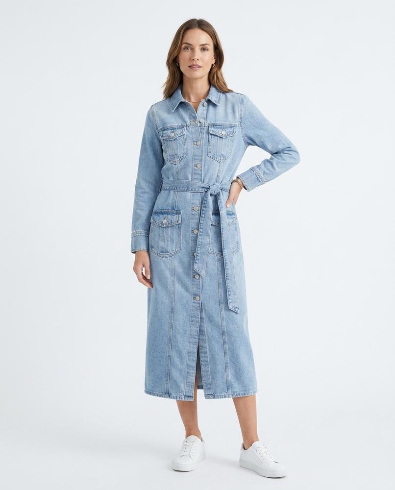 Cloppenburg Mode - Ridik | Durchgeknöpftes Langärmliges Kleid Damen