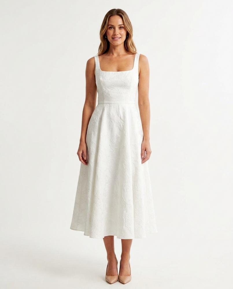 Cloppenburg Mode - Ailel | Strukturiertes Ausgestelltes Kleid Damen