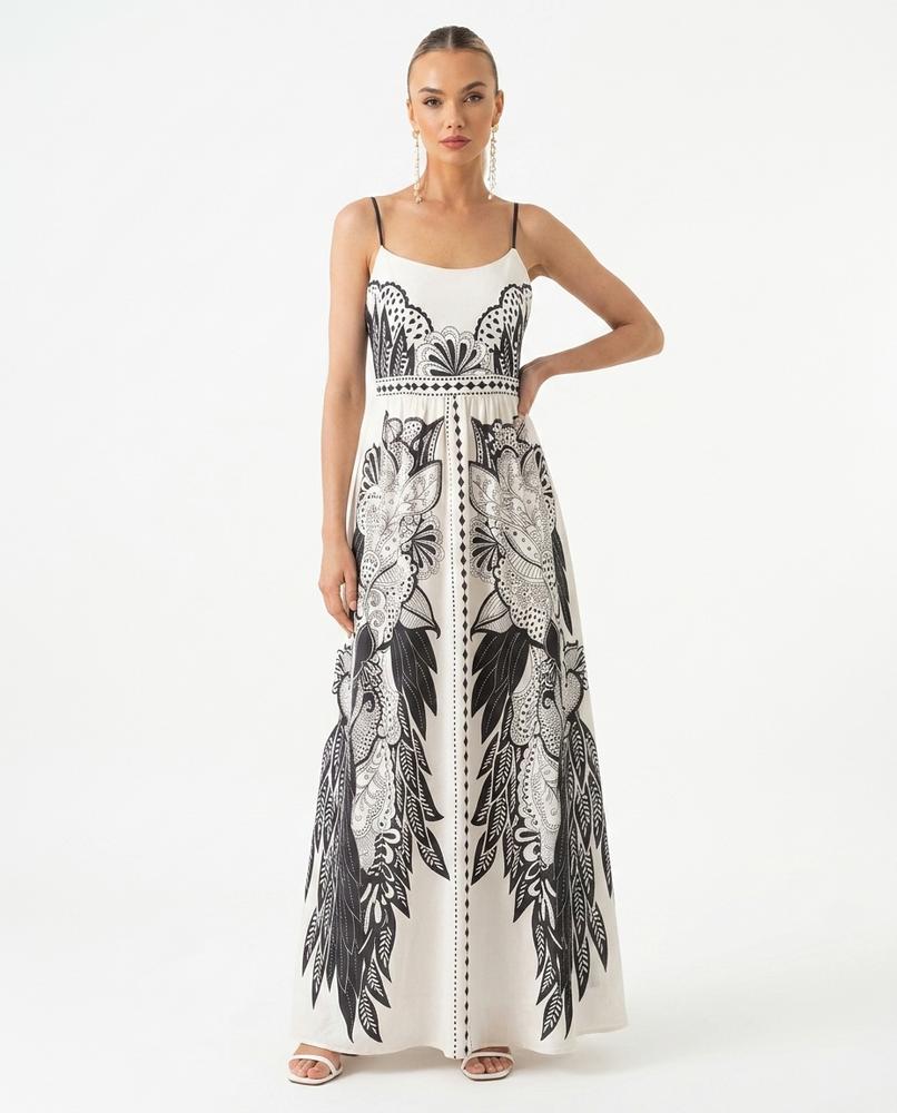 Cloppenburg Mode - Sumor | Langes Bedrucktes Kleid Damen