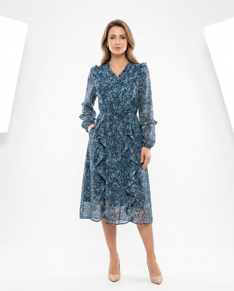 Cloppenburg Mode - Cemil | Gerüschtes Geblümtes Kleid Damen