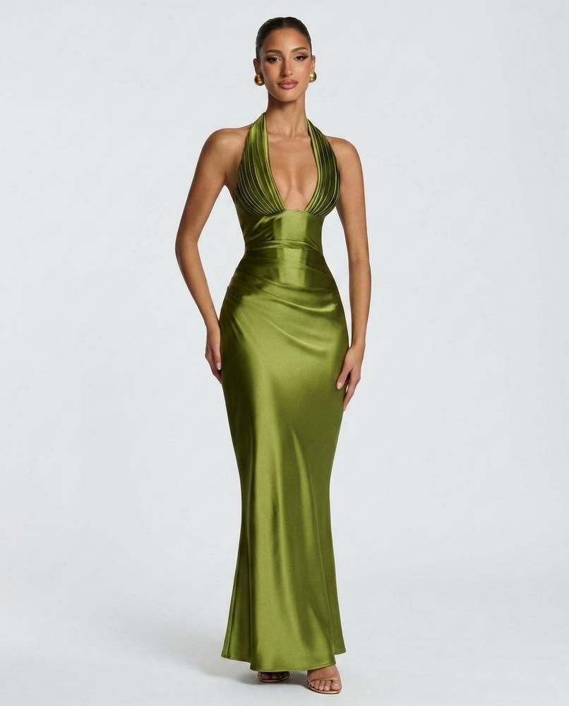 Cloppenburg Mode - Rigan | Neckholder Gerafftes Kleid Damen