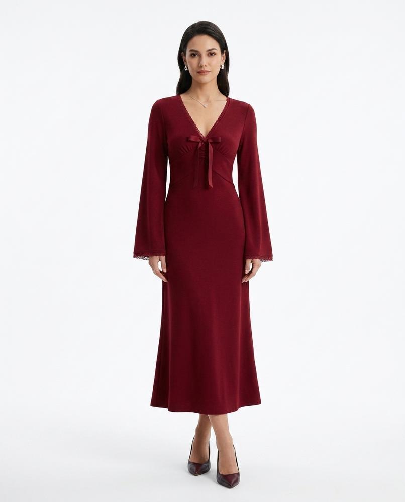 Cloppenburg Mode - Sihok | Langärmliges Tailliertes Kleid Damen
