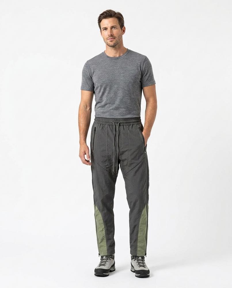 Cloppenburg Mode - Zibid | Farbgeblockte Kontrastgesteppte Hose Unisex