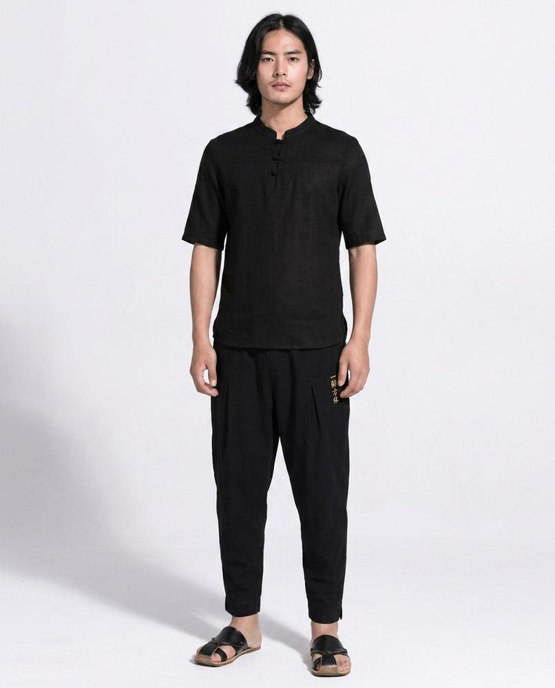 Cloppenburg Mode - Aogen | Kurzärmliges Leinen Shirt Herren