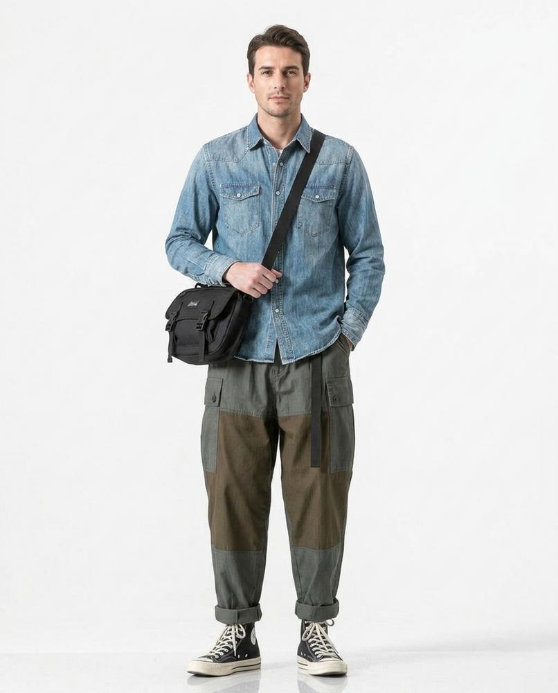Cloppenburg Mode - Zuzik | Weit Geschnittene Gepatchte Hose Unisex