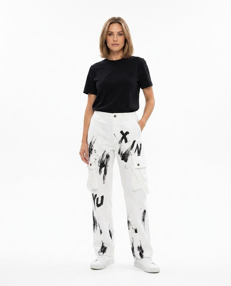 Cloppenburg Mode - Cilin | Weit Geschnittene Farbbespritzte Hose Unisex