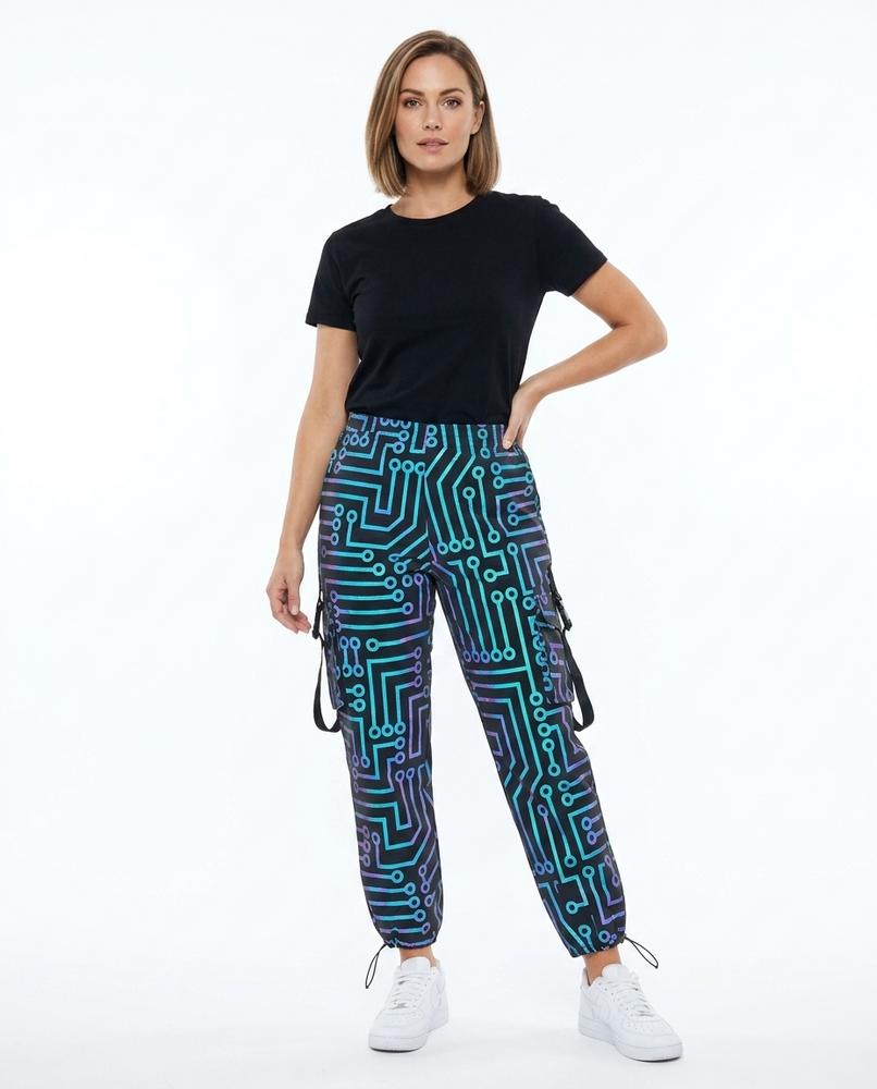 Cloppenburg Mode - Zizim | Reflektierend Bedruckt Hose Unisex