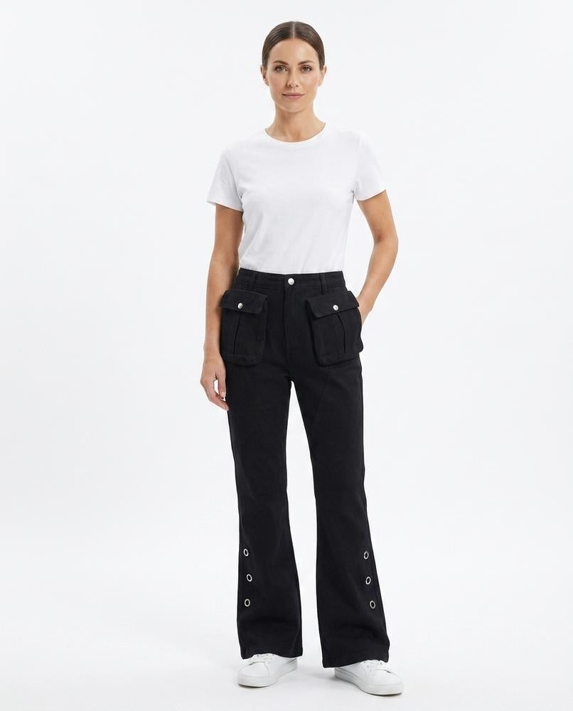 Cloppenburg Mode - Eimis | Ausgestellte Aufgesetzte Hose Damen