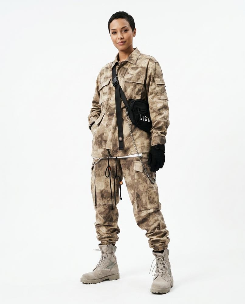 Cloppenburg Mode - Aowuv | Gemusterte Weite Hose Unisex