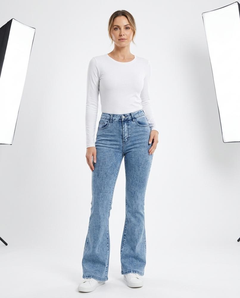 Cloppenburg Mode - Muhol | Ausgestellte Hochgeschnittene Hose Damen
