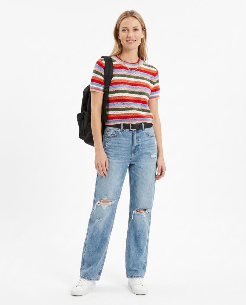Cloppenburg Mode - Nazan | Gestreift Kurzärmlig Pullover Damen
