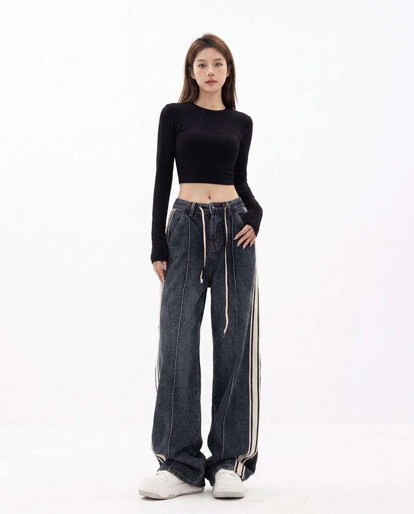 Cloppenburg Mode - Aizar | Weit Geschnittene Gestreifte Hose Unisex