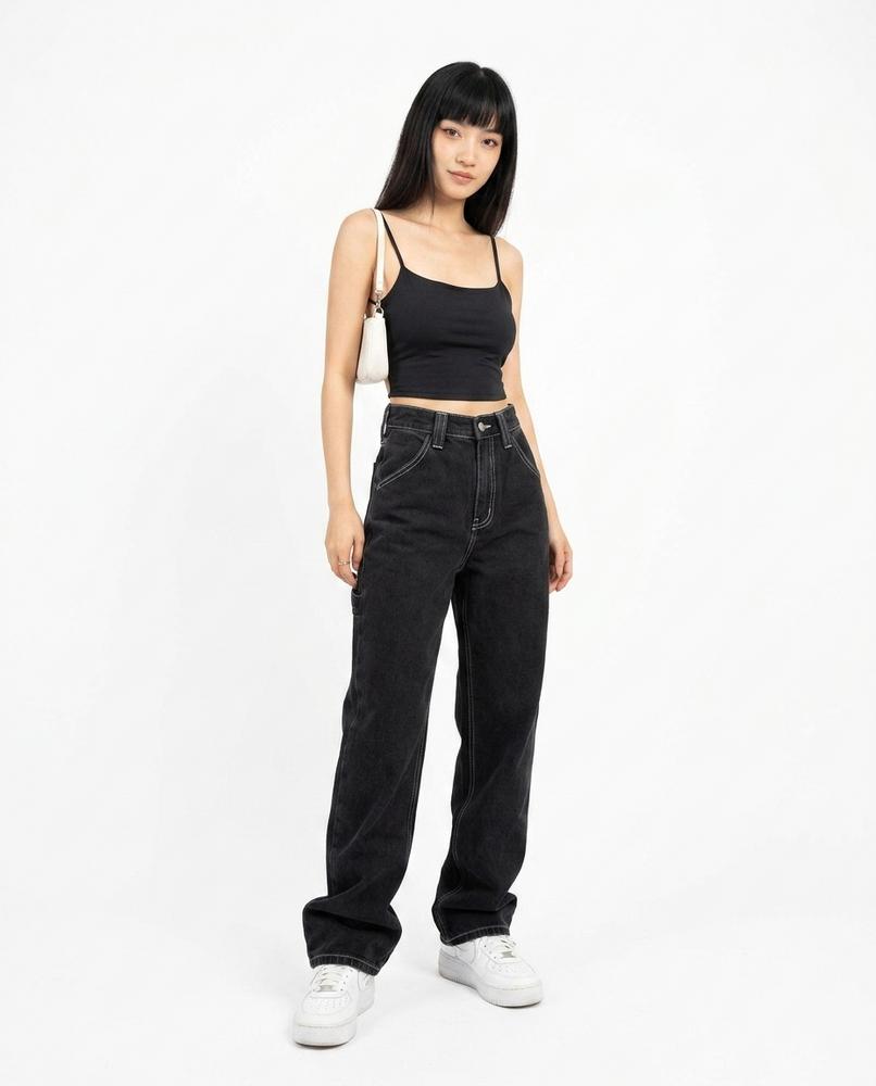 Cloppenburg Mode - Cizun | Gerade Geschnittene Kontrastfarben Gesteppte Hose Damen