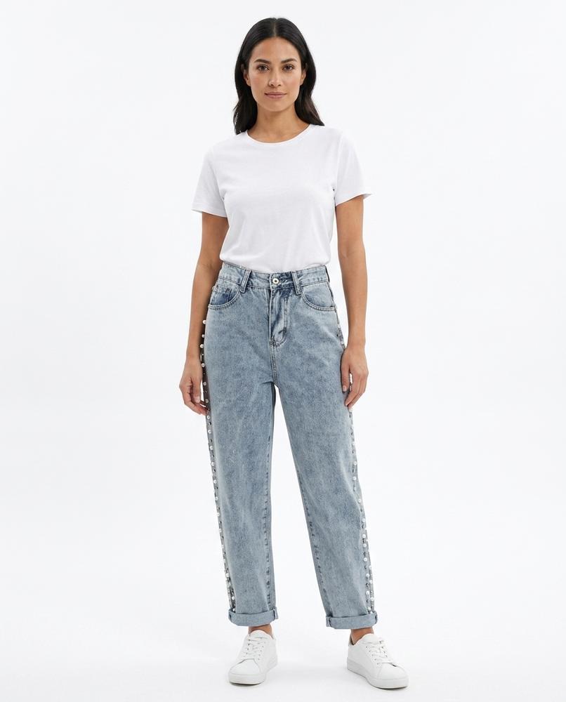 Cloppenburg Mode - Tabad | Perlenbesetzte Gerade Geschnittene Hose Damen