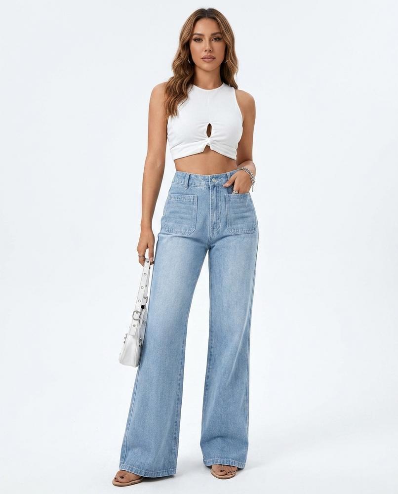 Cloppenburg Mode - Kebad | Hochgeschnitten Ausgestellt Hose Damen