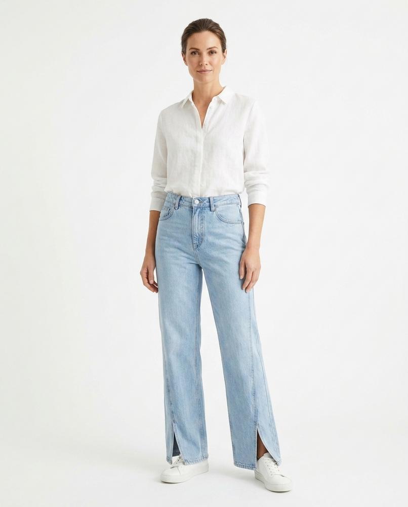 Cloppenburg Mode - Yofos | Weit Geschnittene Baumwoll Hose Damen