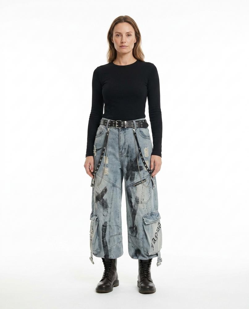 Cloppenburg Mode - Numet | Weite Bedruckte Hose Unisex