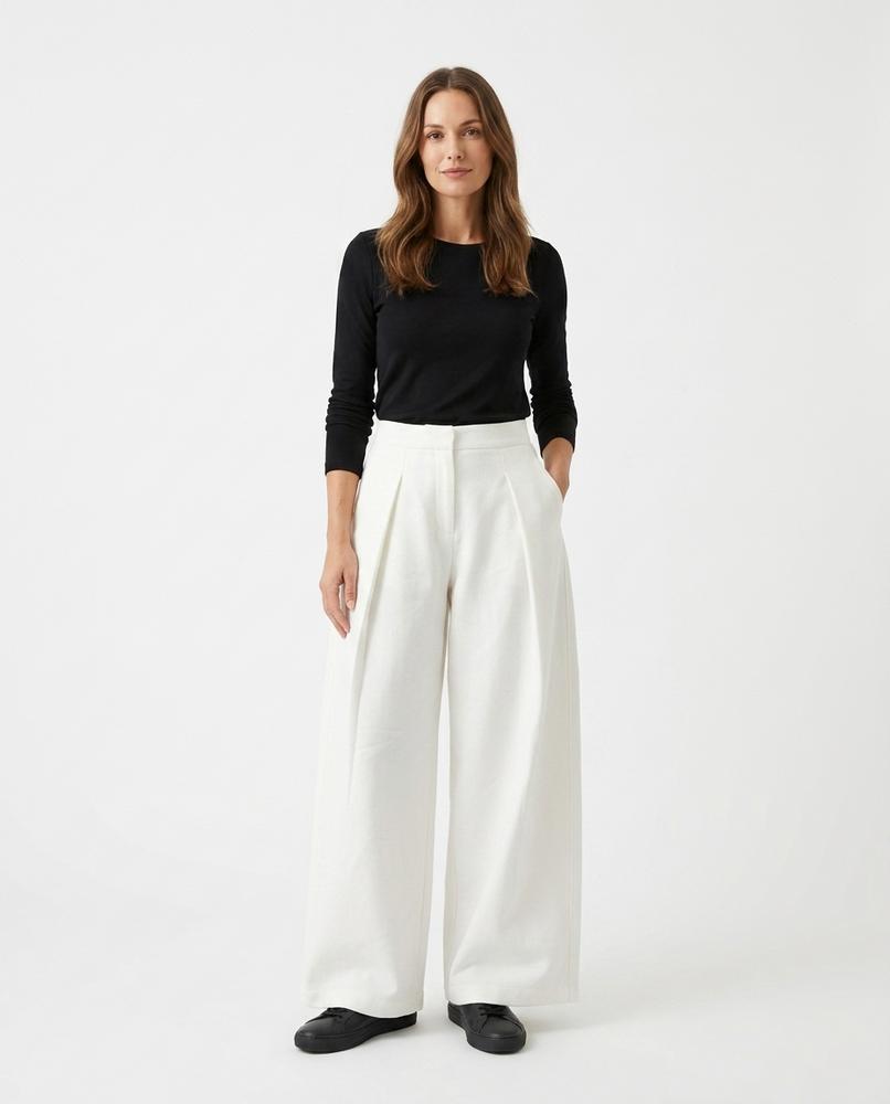 Cloppenburg Mode - Nibil | Weitgeschnittene Plissierte Hose Damen