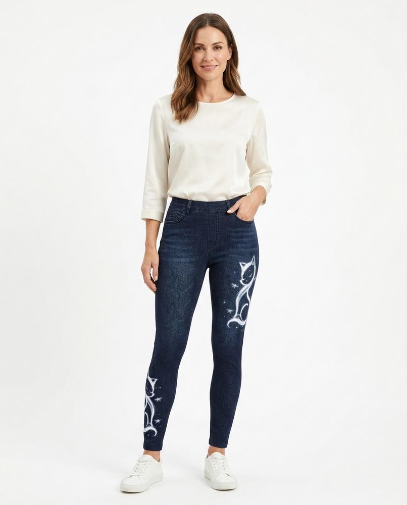 Cloppenburg Mode - Tilos | Bedruckt Eng Anliegend Hose Damen