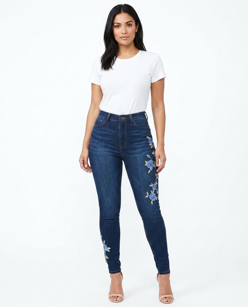 Cloppenburg Mode - Miwor | Bestickte Denim Hose Damen