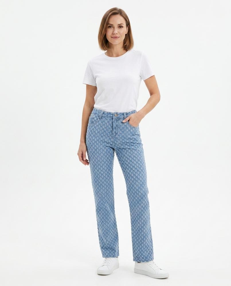 Cloppenburg Mode - Mulon | Gerade Geschnittene Strukturierte Hose Damen