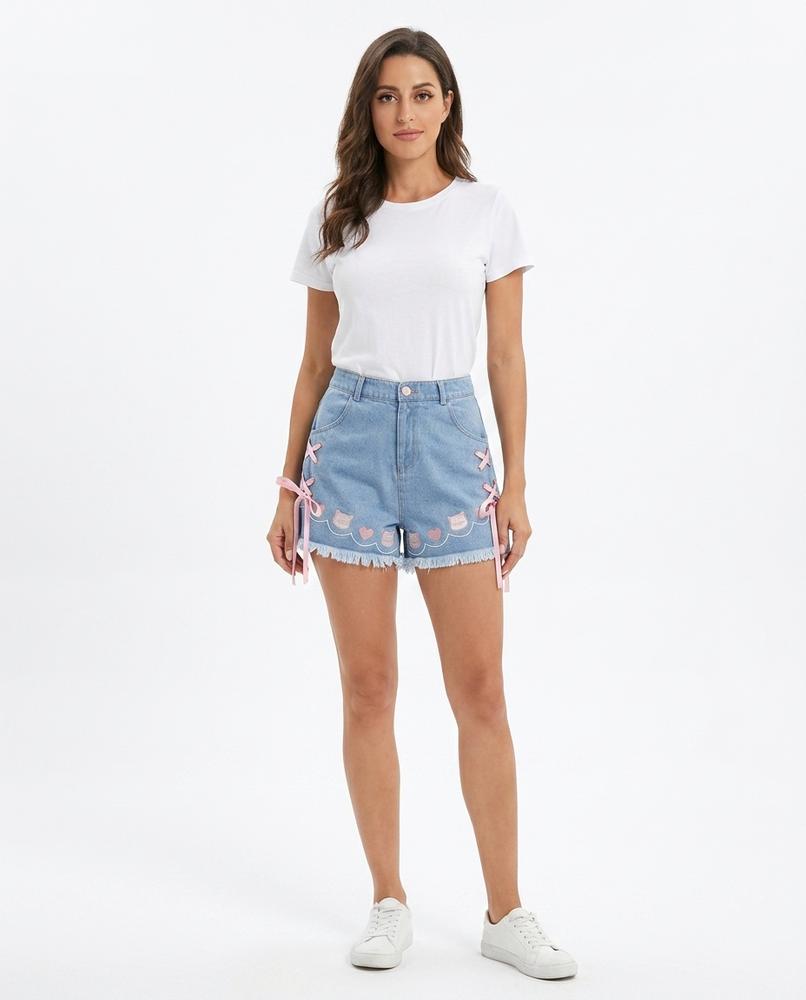 Cloppenburg Mode - Mopen | Bestickt Geschnürt Hose Damen