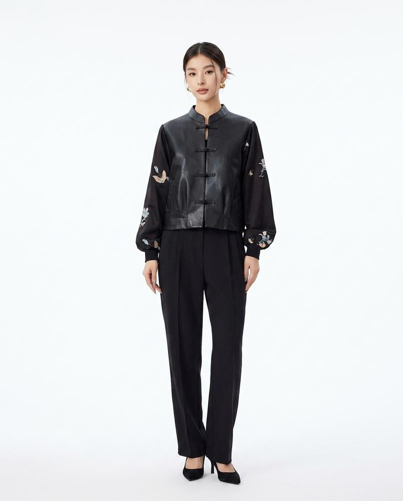 Cloppenburg Mode - Kuhur | Bestickte Kurzgeschnittene Jacke Damen