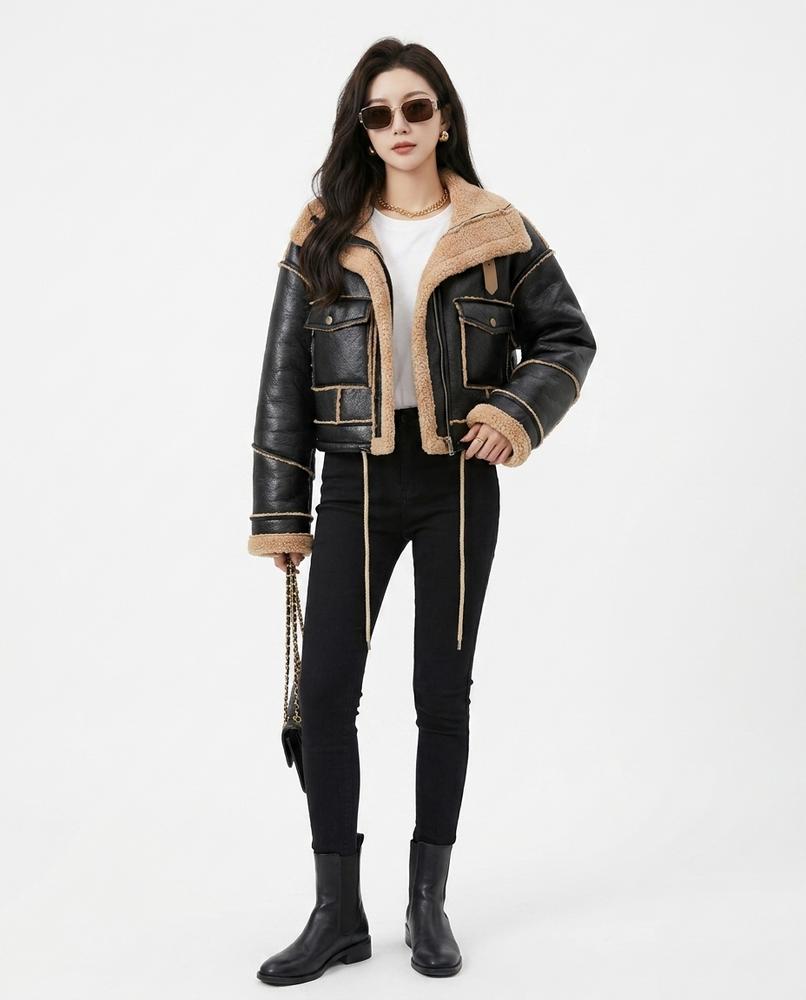 Cloppenburg Mode - Redod | Gefütterte Kurzgeschnittene Jacke Damen