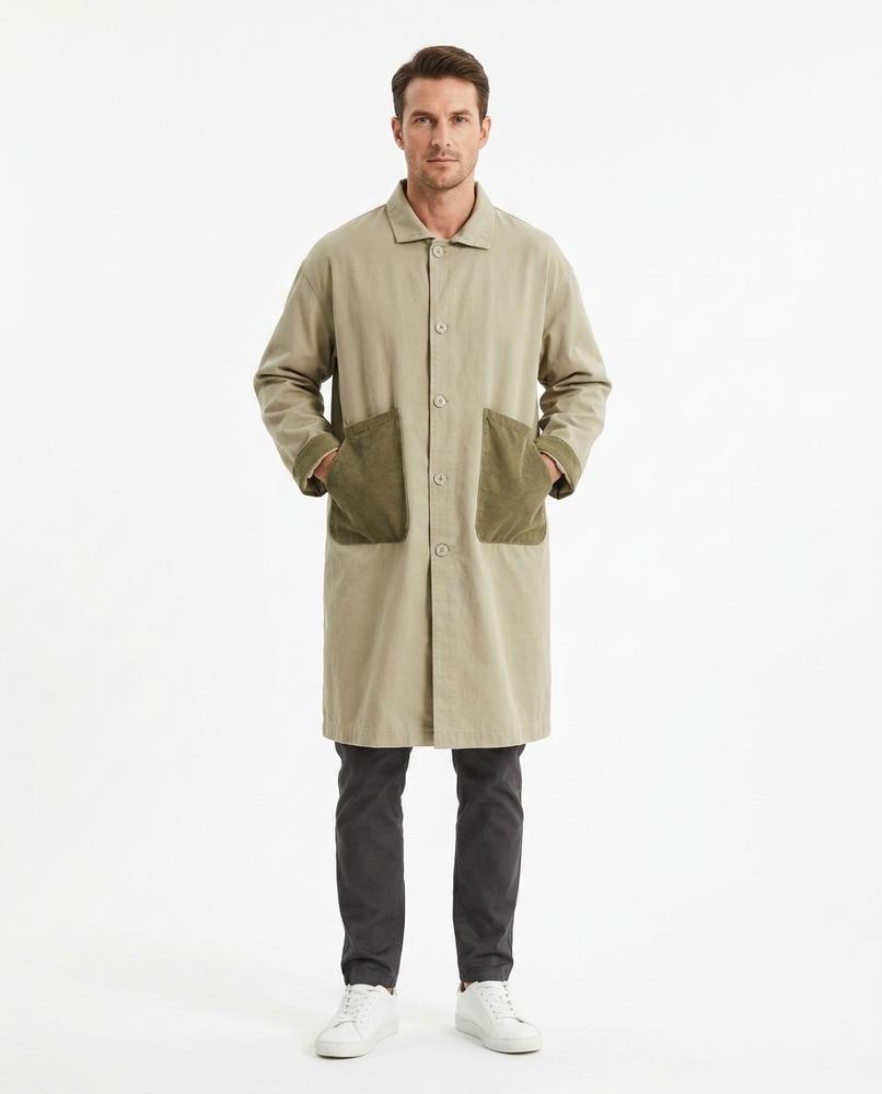 Cloppenburg Mode - Dodat | Aufgesetzt Geknöpft Mantel Unisex